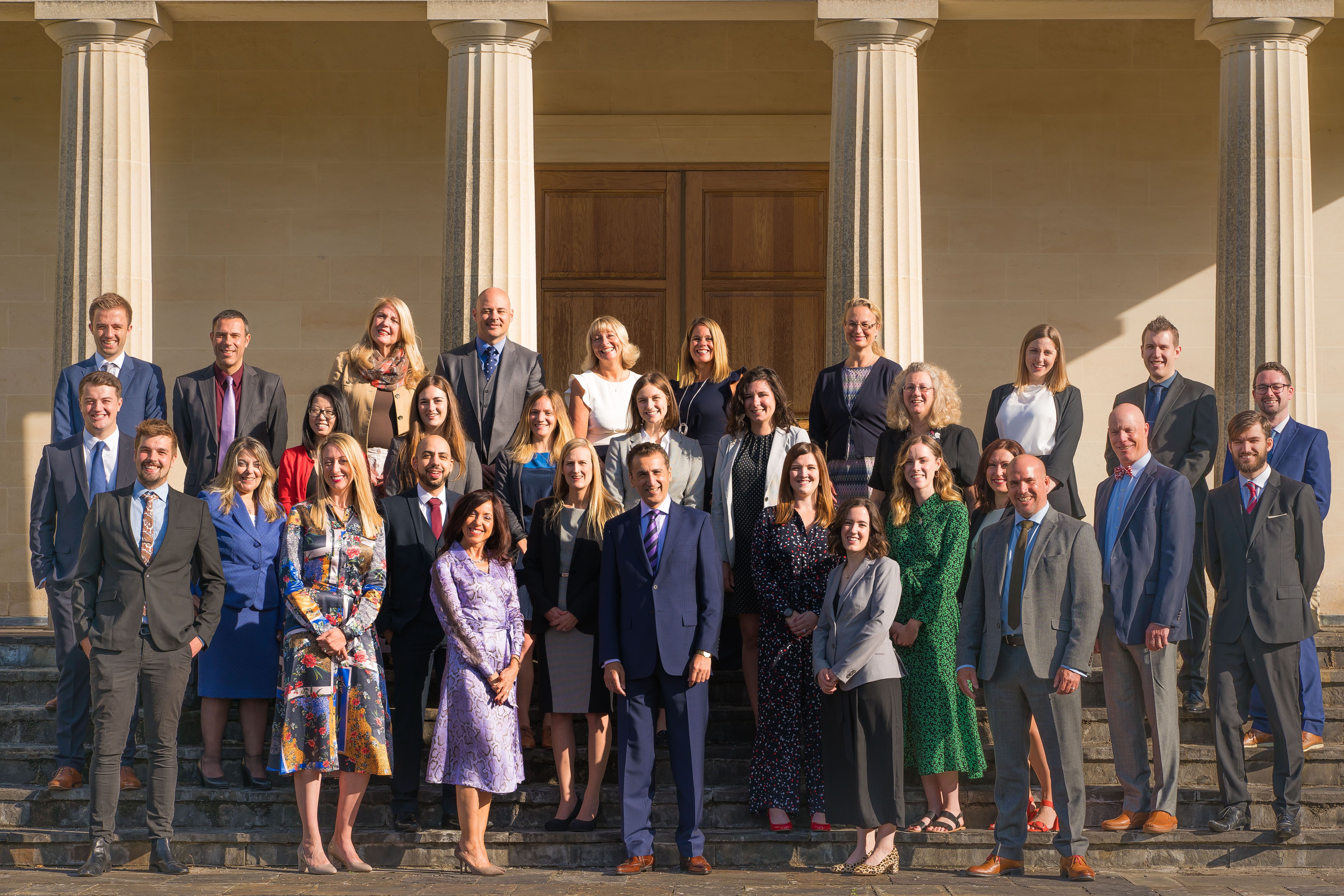 The SelectScience team pictured pre-COVID in 2019