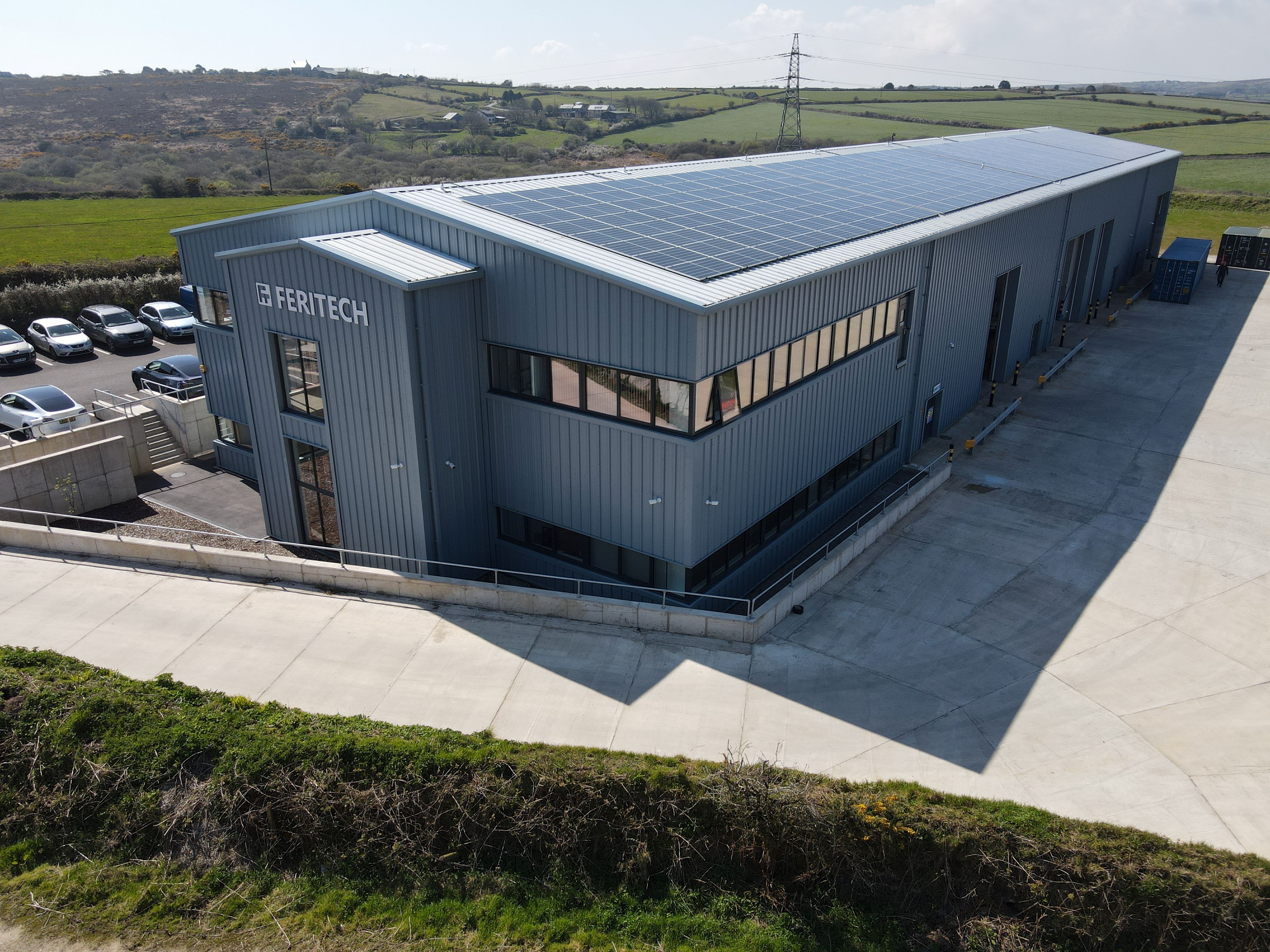 The Feritech Innovation Centre near Falmouth in Cornwall
