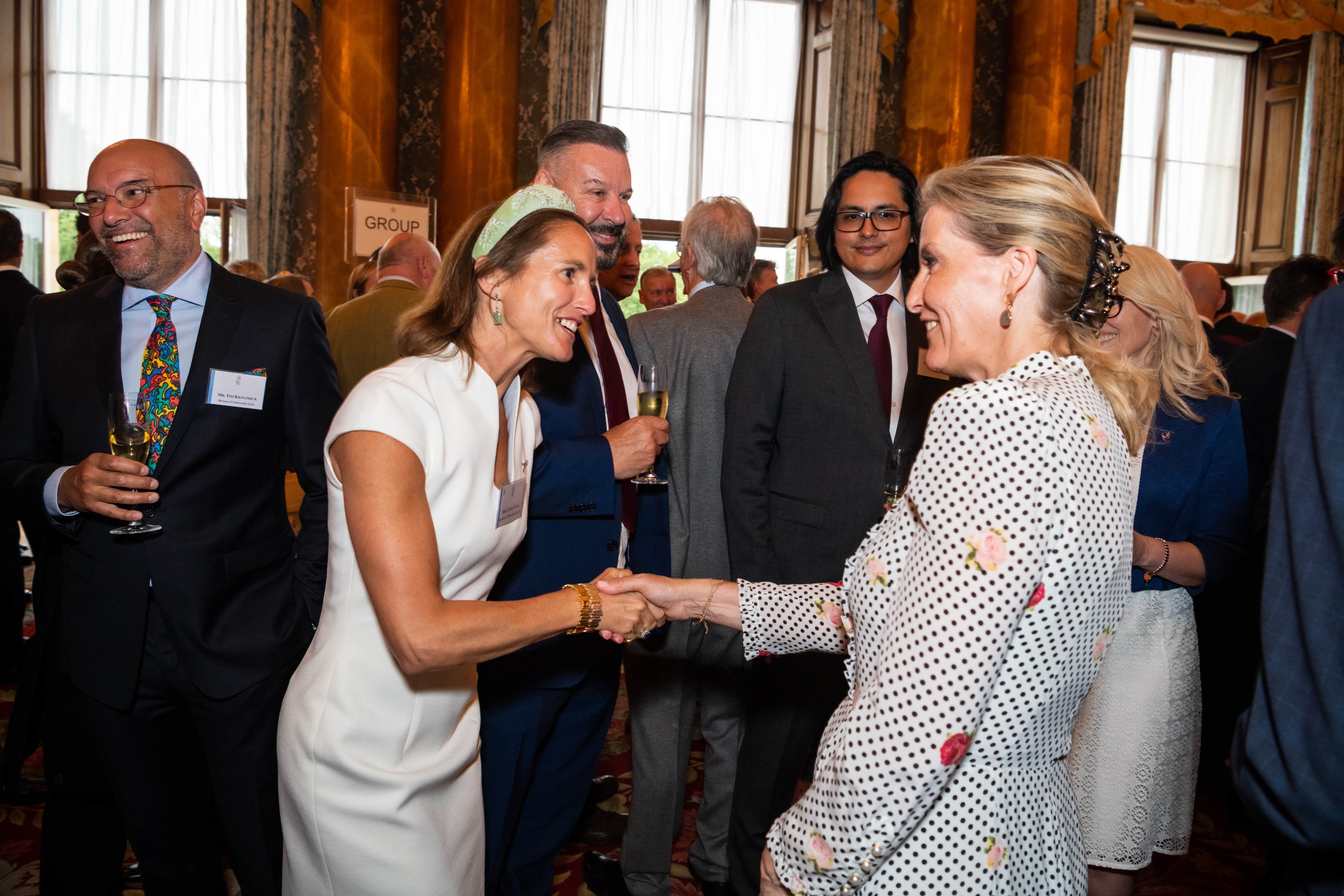 Podium Pet Products at The Buckingham Palace Event